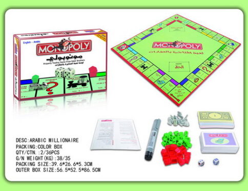Monopoly Game Arabic Set