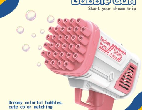 32 Holes Bo Bubble Gun Pink