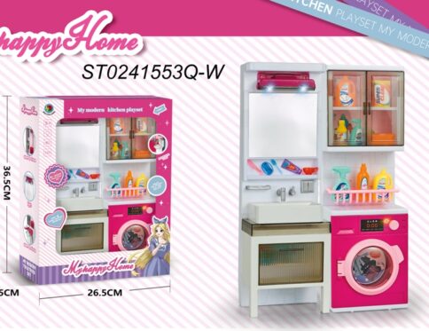 Kitchen Play Set W Light Sound