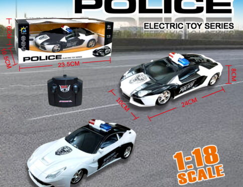 Police Electric Rc Car Pin