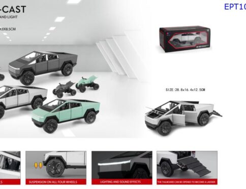 Tesla Truck With Buggy Pb