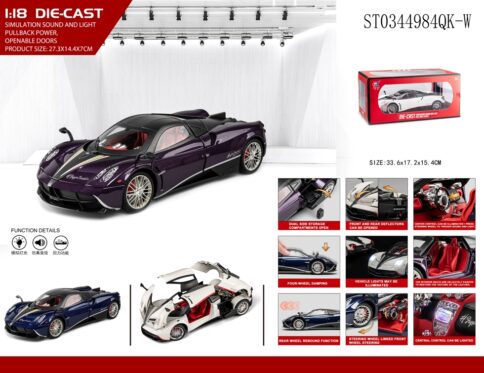 Pagani Huayra Pb Metal Car