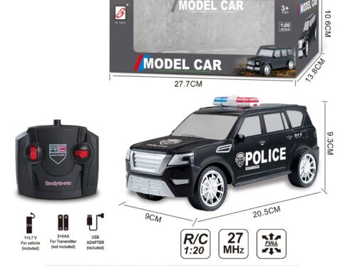Rc Police Car Function W Usb