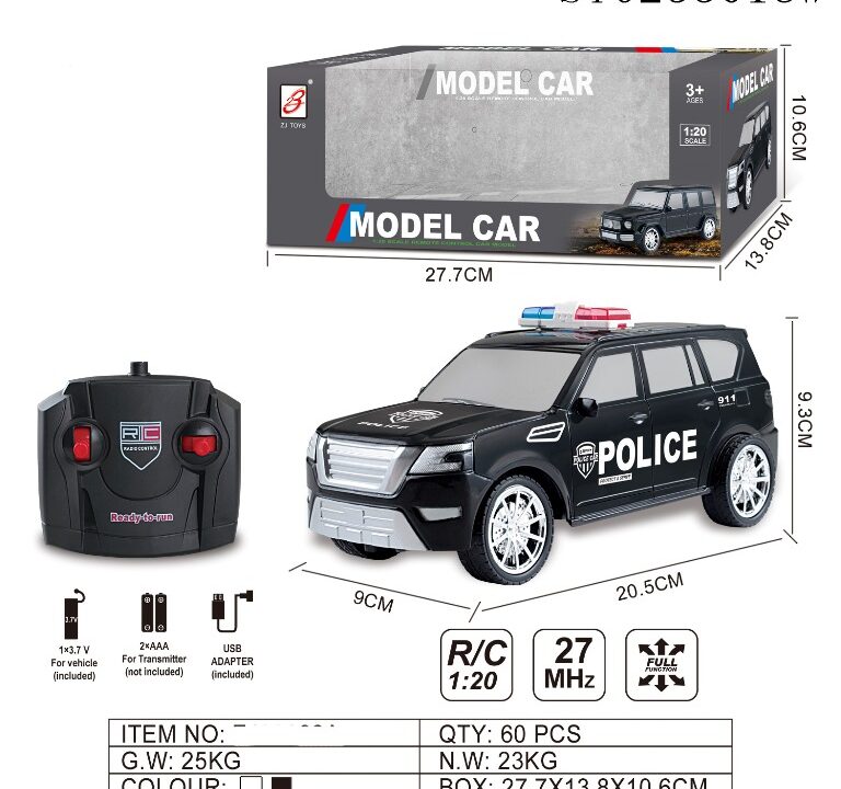 Rc Police Car Function W Usb