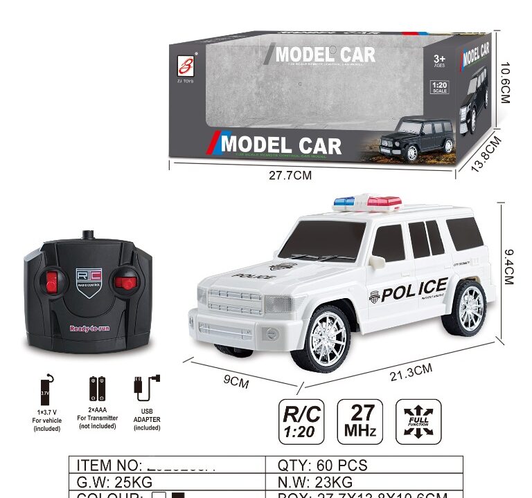 Rc Police Car Function W Usb