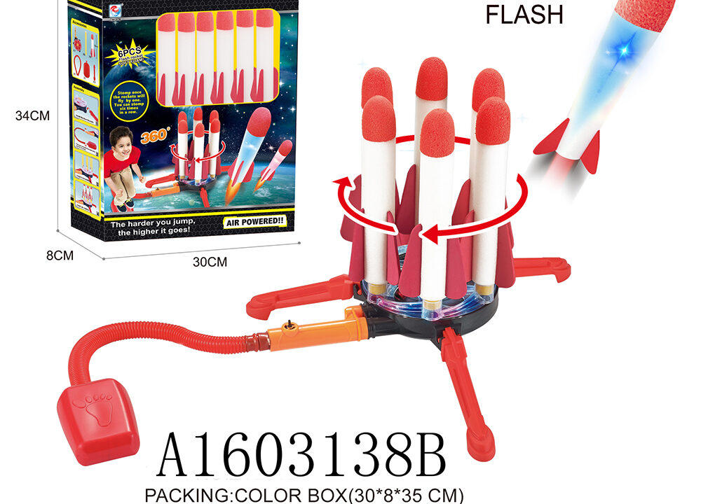 Rocket Set W Light Model