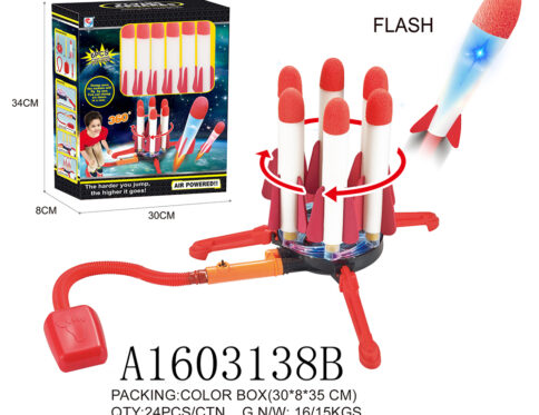 Rocket Set W Light Model